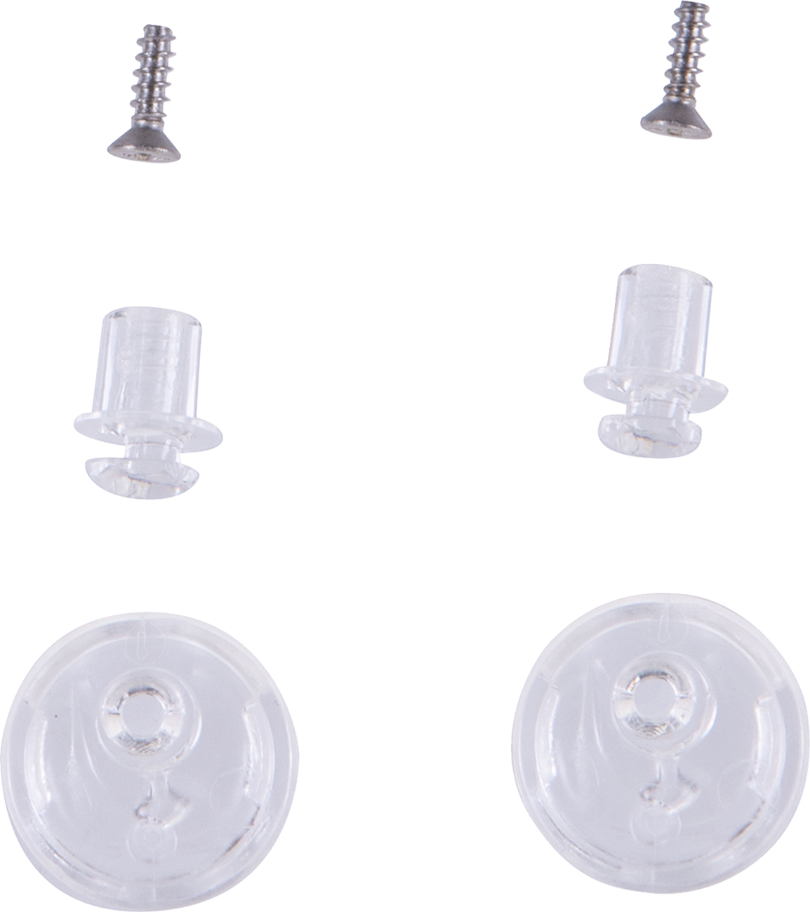 ALPINESTARS AFHS-01 Pinlock®/Tear-Off Pins Set - Supertech R10 / Supertech R7 - Transparent