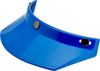 Biltwell Visor Moto 3 Snap Blue