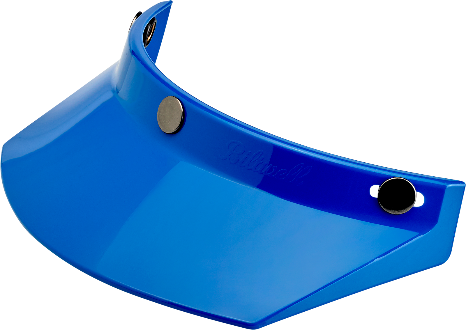 Biltwell Visor Moto 3 Snap Blue