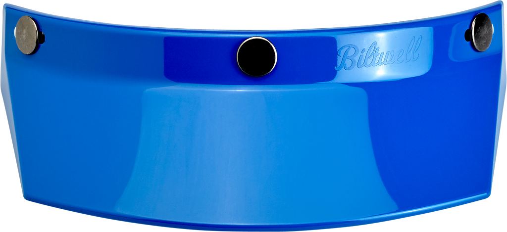 Biltwell Visor Moto 3 Snap Blue