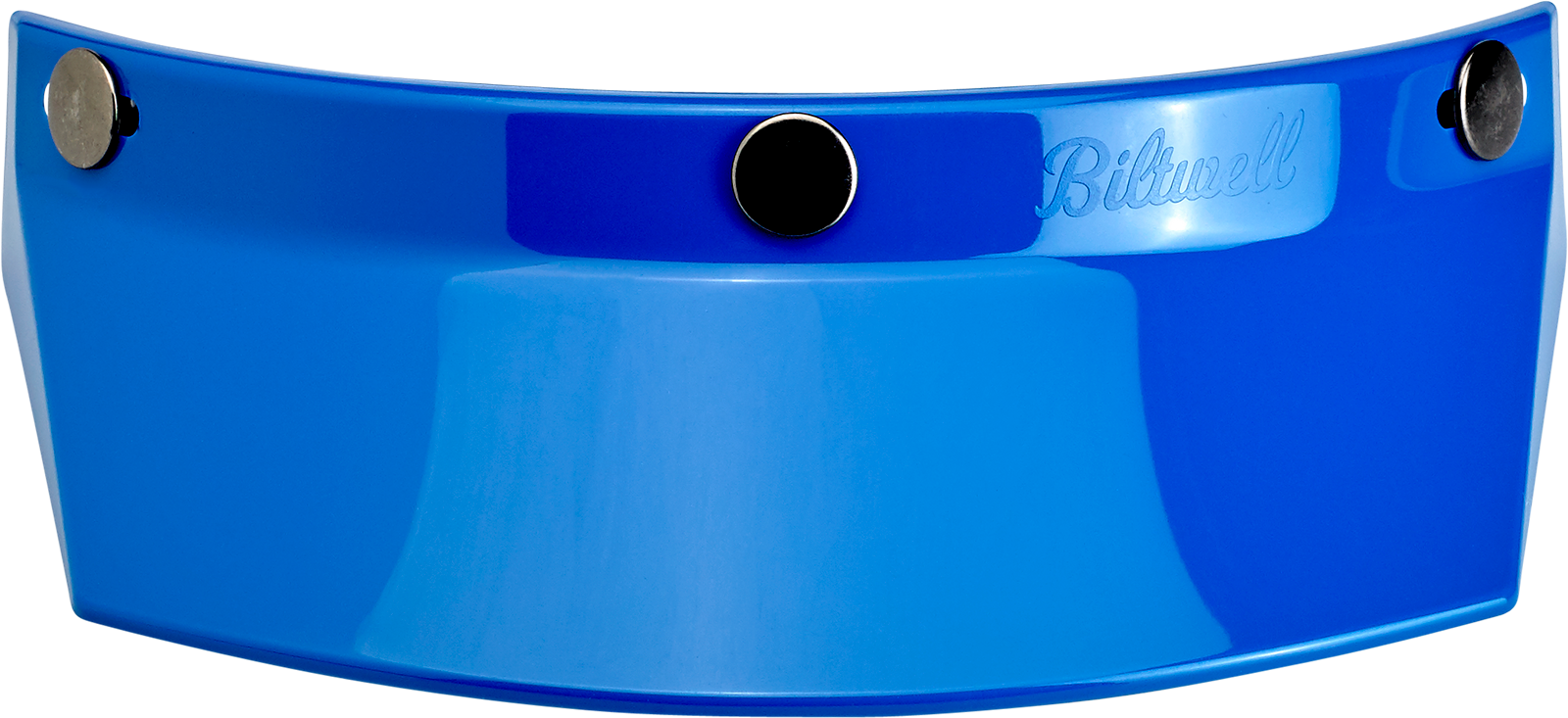 Biltwell Visor Moto 3 Snap Blue