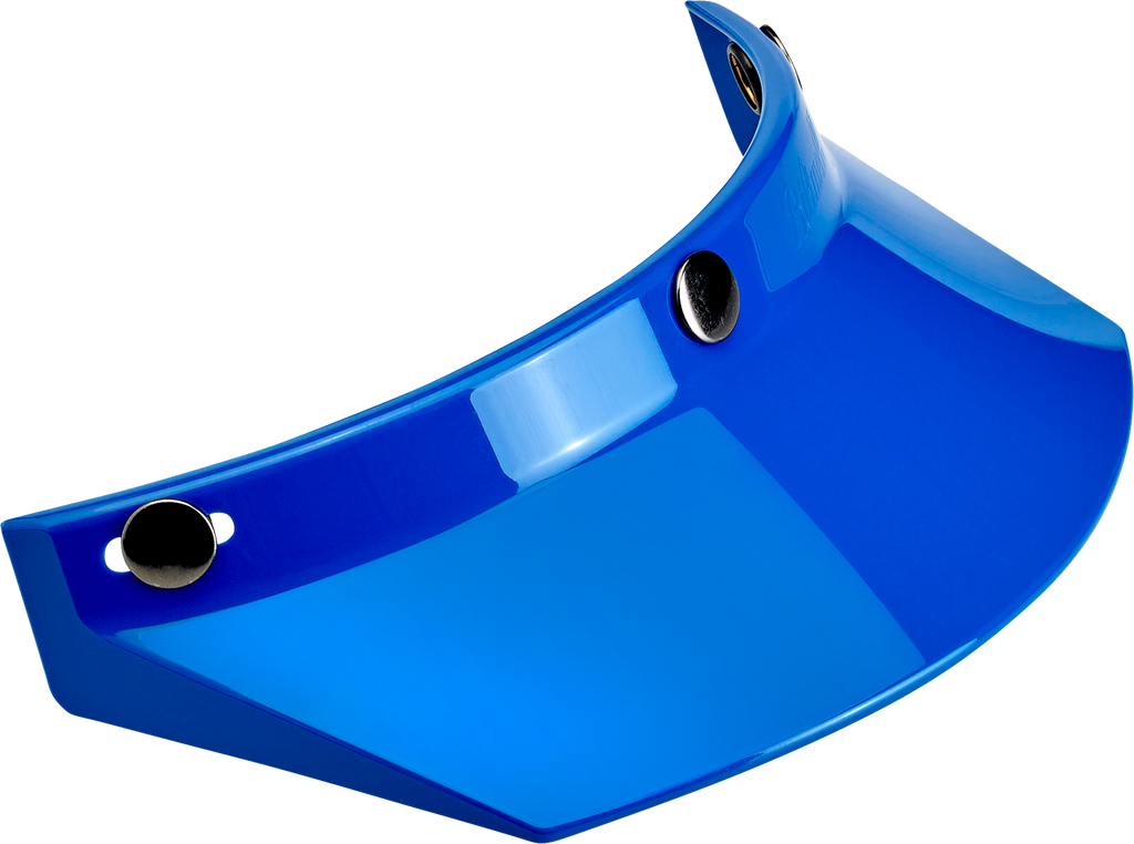 Biltwell Visor Moto 3 Snap Blue