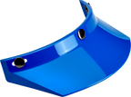Biltwell Visor Moto 3 Snap Blue