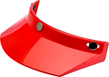 Biltwell Visor Moto 3 Snap - Red