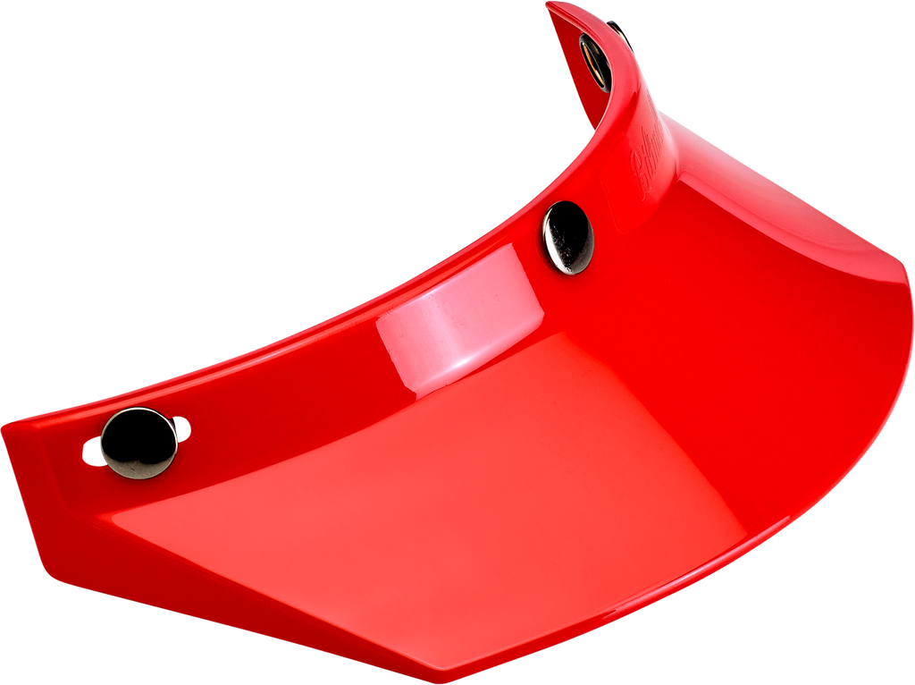 Biltwell Visor Moto 3 Snap - Red