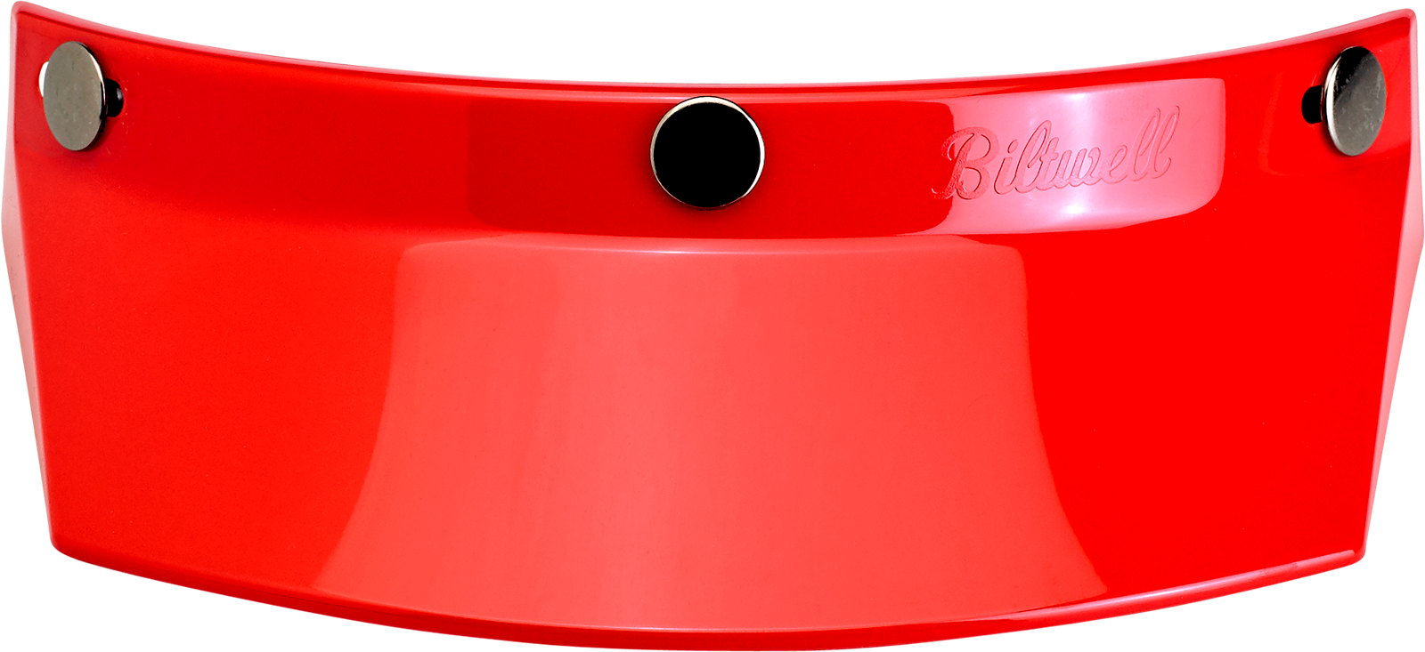 Biltwell Visor Moto 3 Snap - Red