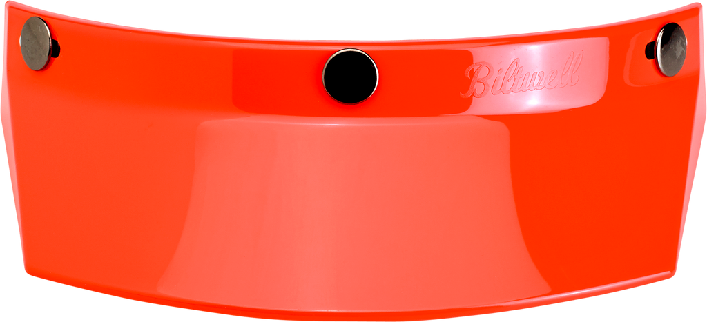 Biltwell Visor Moto 3 Snap - Orange