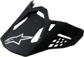 ALPINESTARS Supertech M10/Supertech M8 Visor - Matte Black