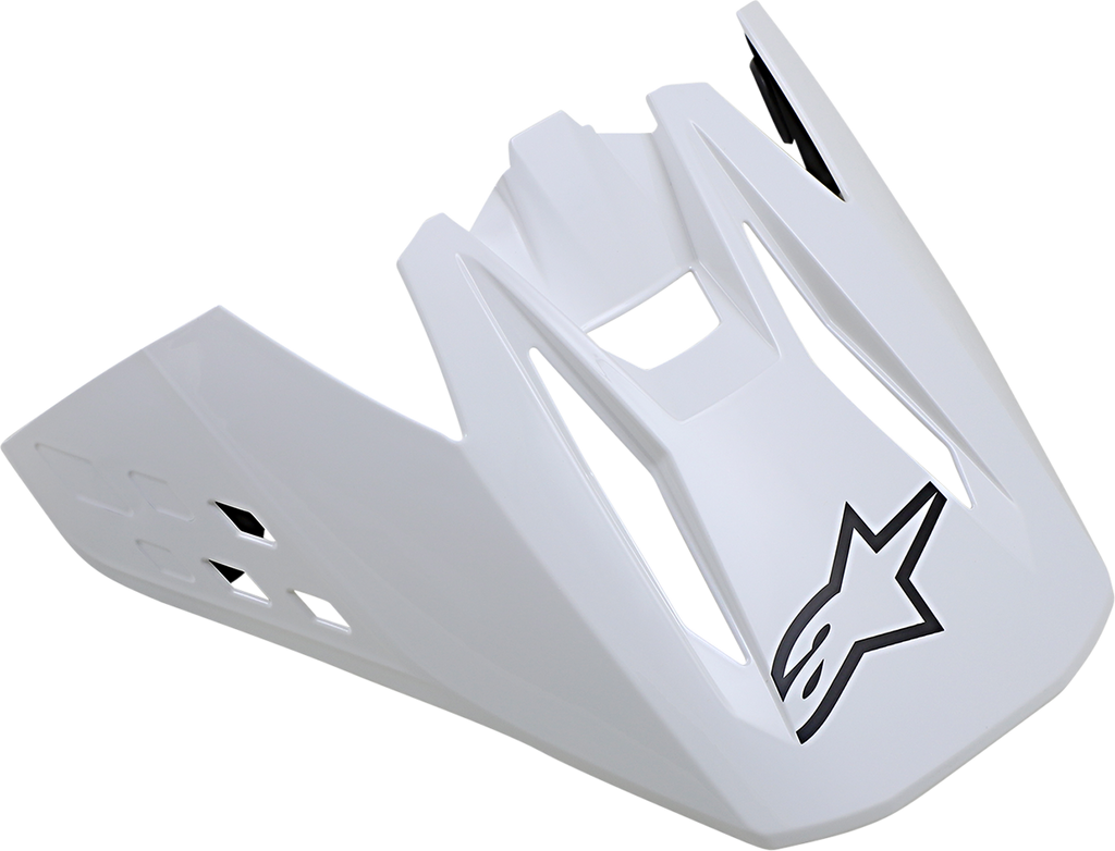 ALPINESTARS SM5 Visor - Solid - Gloss White