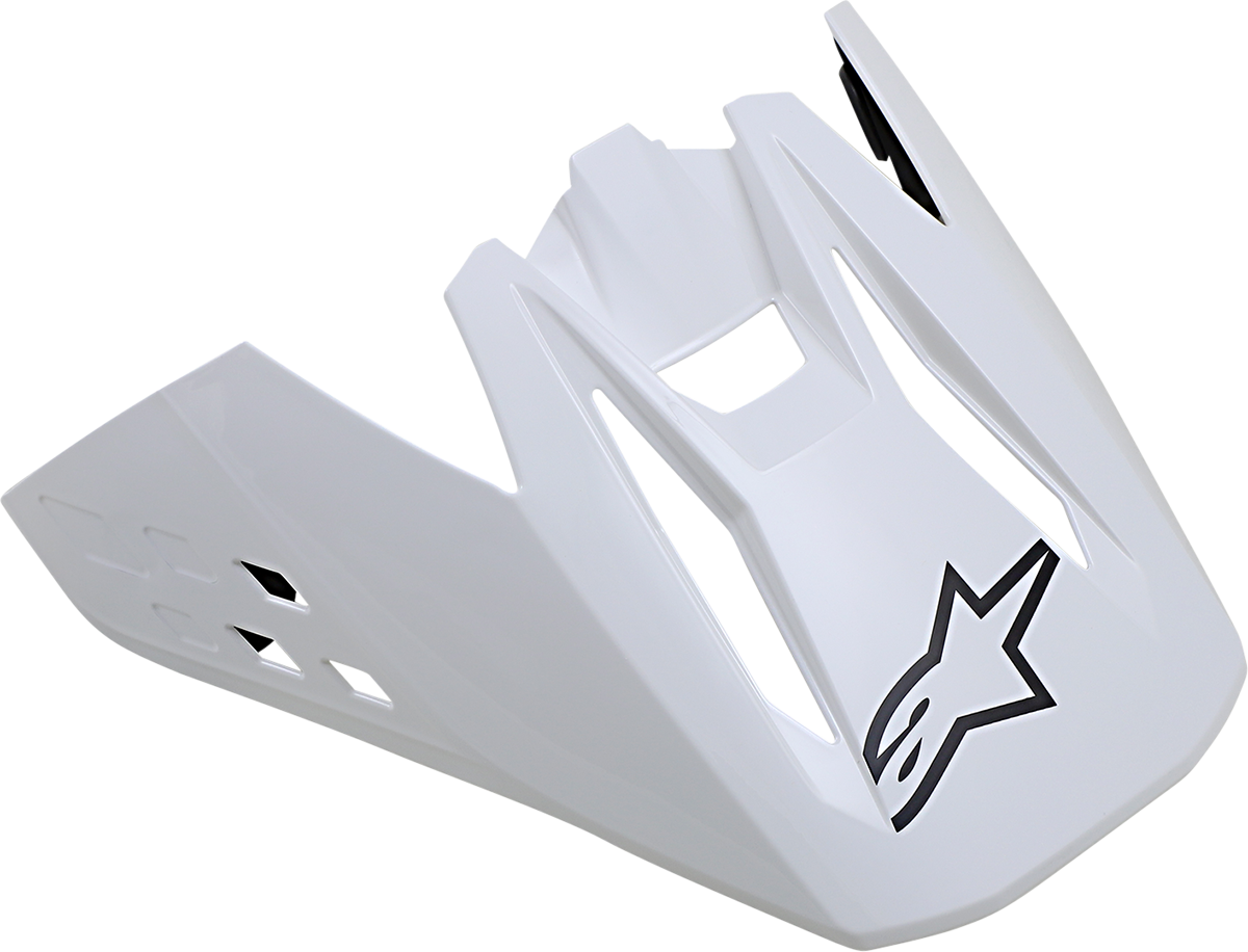 ALPINESTARS SM5 Visor - Solid - Gloss White
