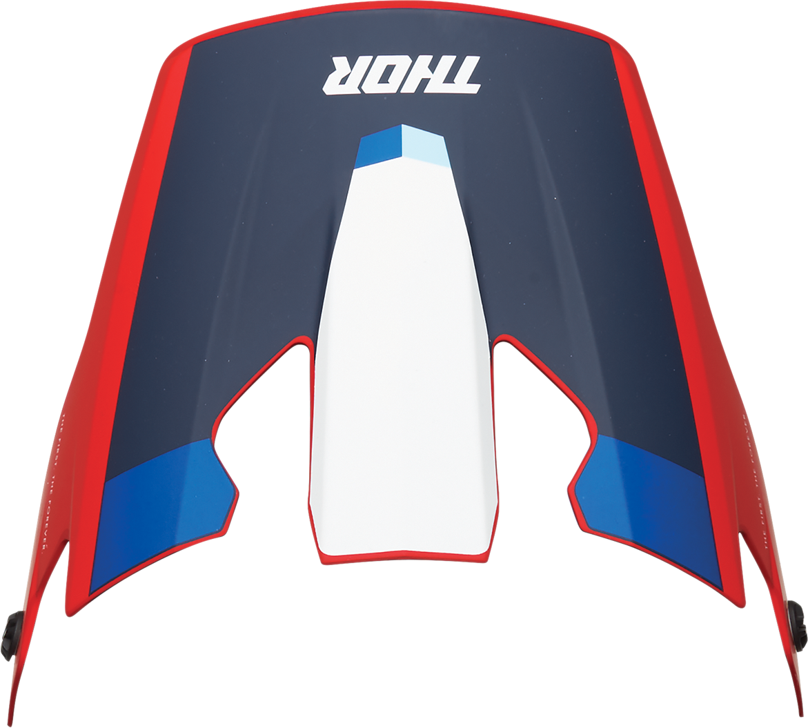 Thor Reflex Visor Kit - Apex - Red/White/Blue