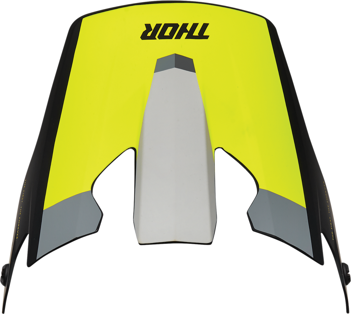 Thor Reflex Visor Kit - Apex - Acid/Gray