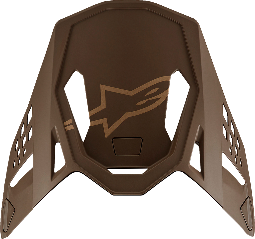 ALPINESTARS Supertech M10 Visor - Squad - Dark Brown/Gold