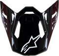 ALPINESTARS Supertech M10 Visor - Solid - Gloss Black Carbon