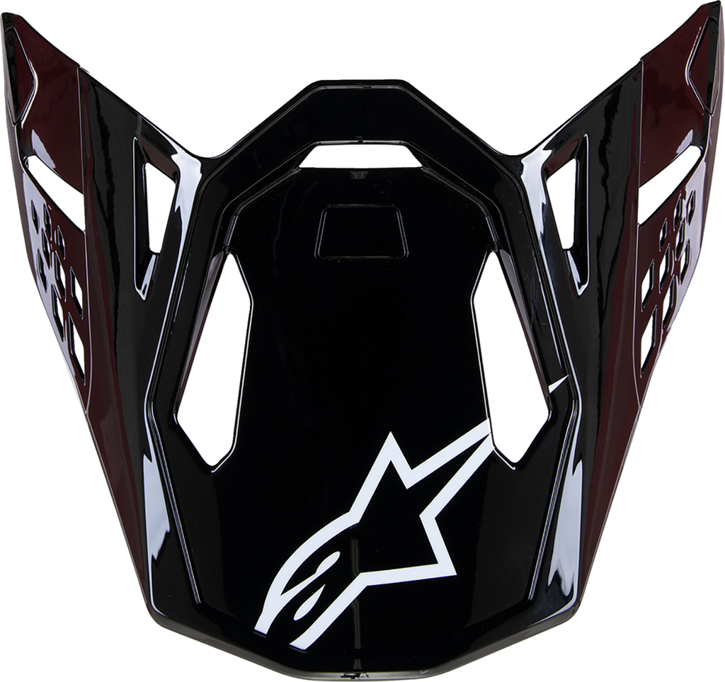 ALPINESTARS Supertech M10 Visor - Solid - Gloss White