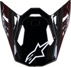 ALPINESTARS Supertech M10 Visor - Solid - Gloss White