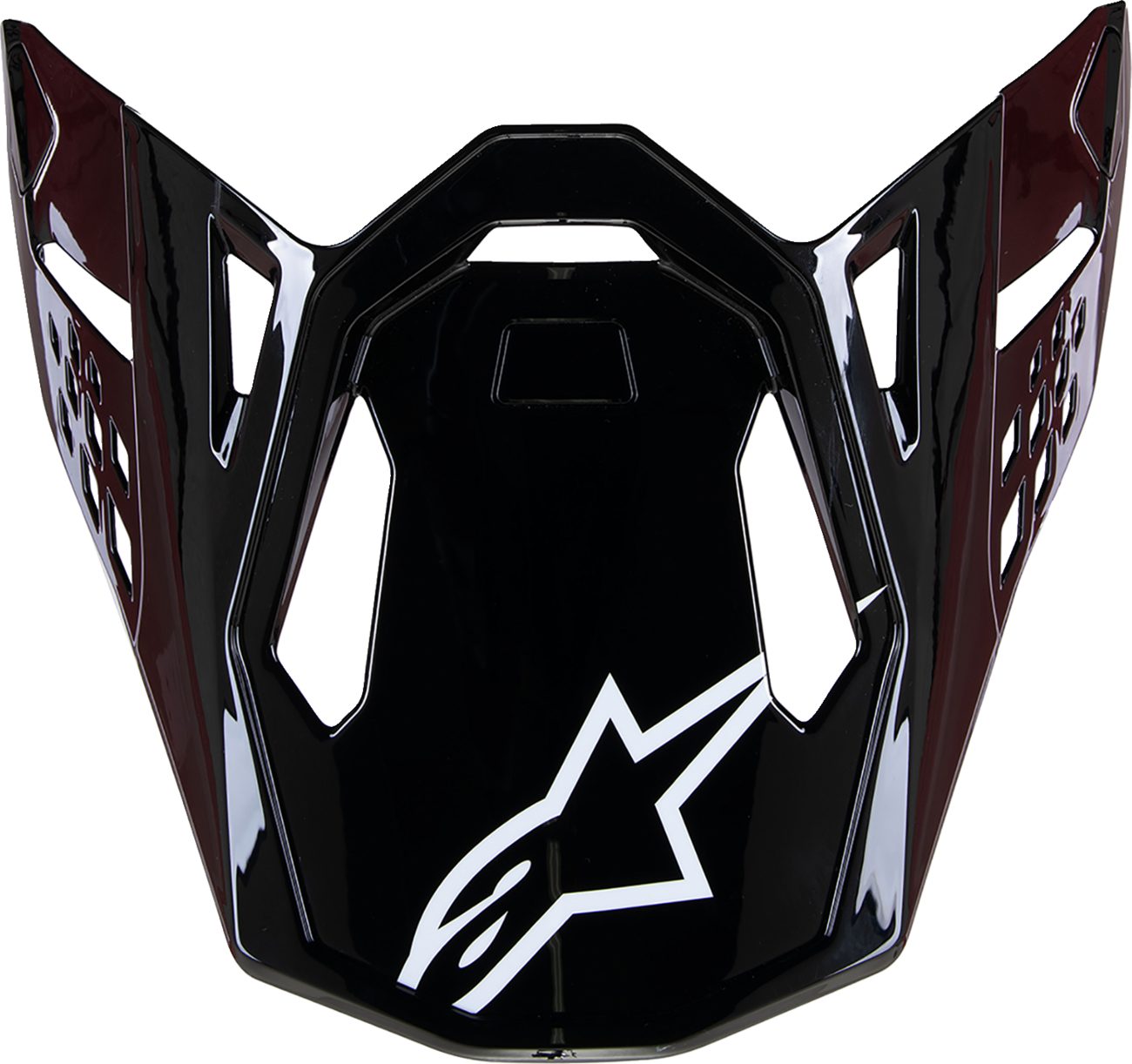 ALPINESTARS Supertech M10 Visor - Solid - Gloss White