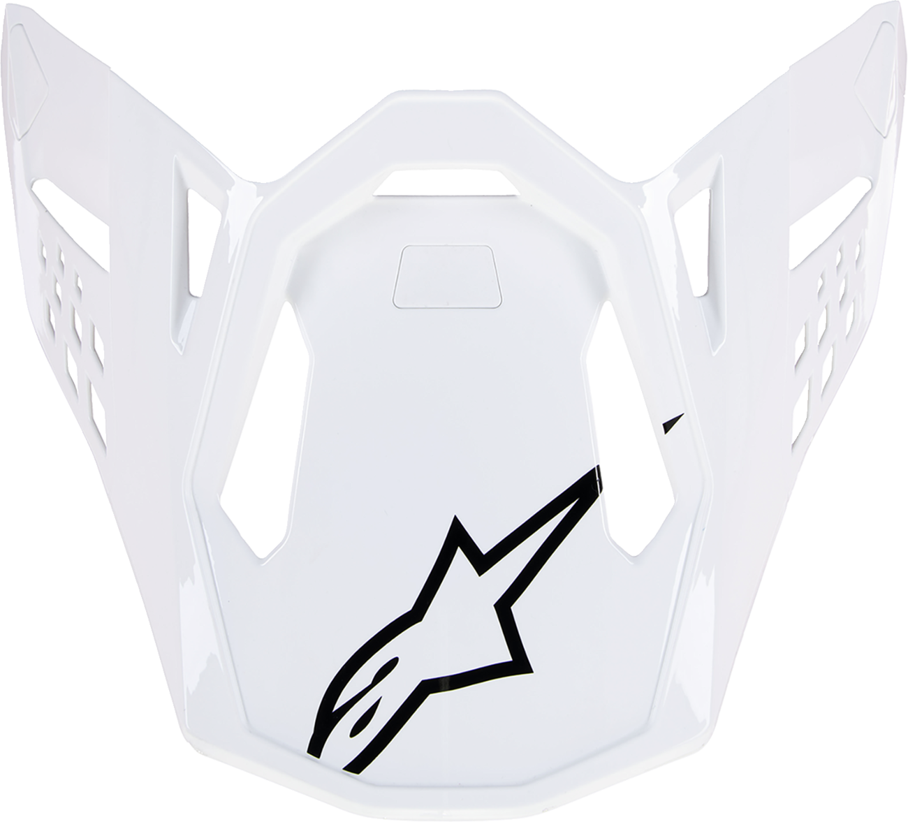 ALPINESTARS Supertech M10 Visor - Solid - Gloss White