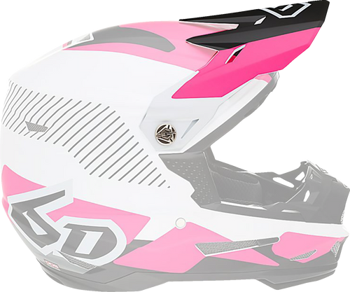 6D ATR-2Y Visor - Fusion - Pink