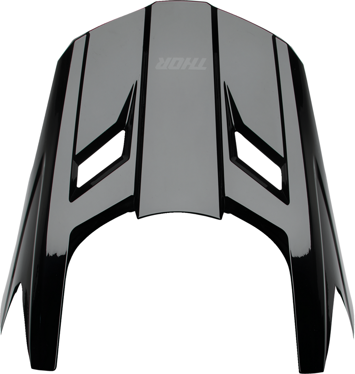 Thor Fleet Visor Kit - Blackout - Gloss Black