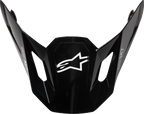 ALPINESTARS SM7 Visor - Solid - ECE 22.06 - Gloss Black