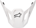 ALPINESTARS SM7 Visor - Solid - ECE 22.06 - Gloss White