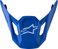 ALPINESTARS SM7 Visor - Core - ECE 22.06 - White/Blue/Orange