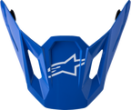 ALPINESTARS SM7 Visor - Core - ECE 22.06 - White/Blue/Orange
