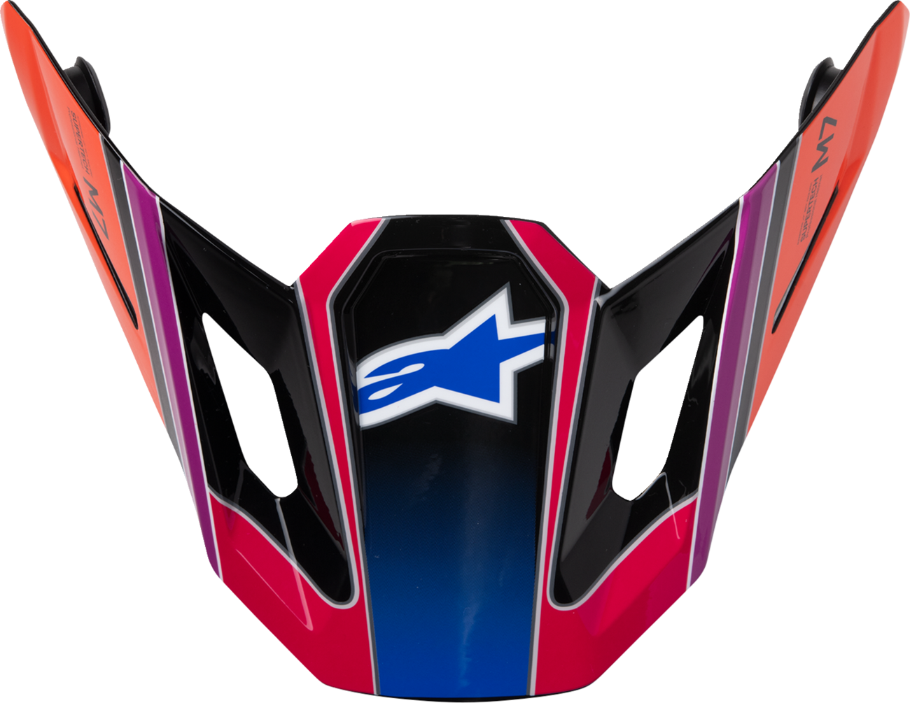 ALPINESTARS SM7 Visor - Fuse - ECE 22.06 - Blue/Purple/Pink