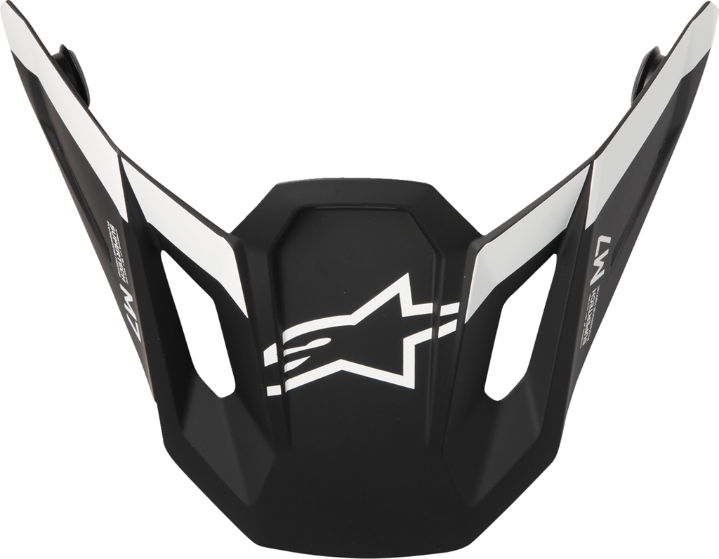 ALPINESTARS SM7 Visor - Dasher - ECE 22.06 - Black/Matte White