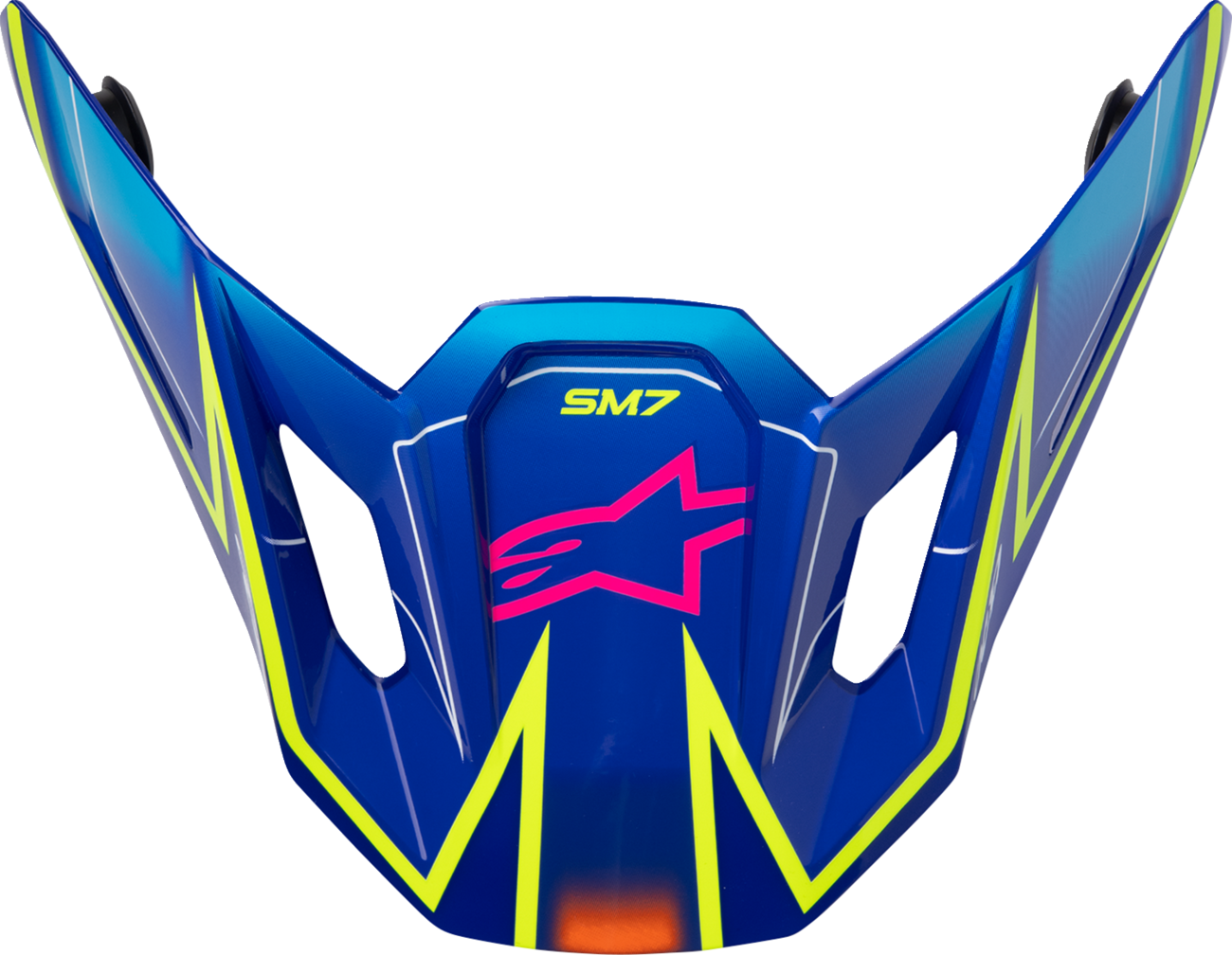 ALPINESTARS SM7 Visor - Rise - ECE 22.06 - Blue/White