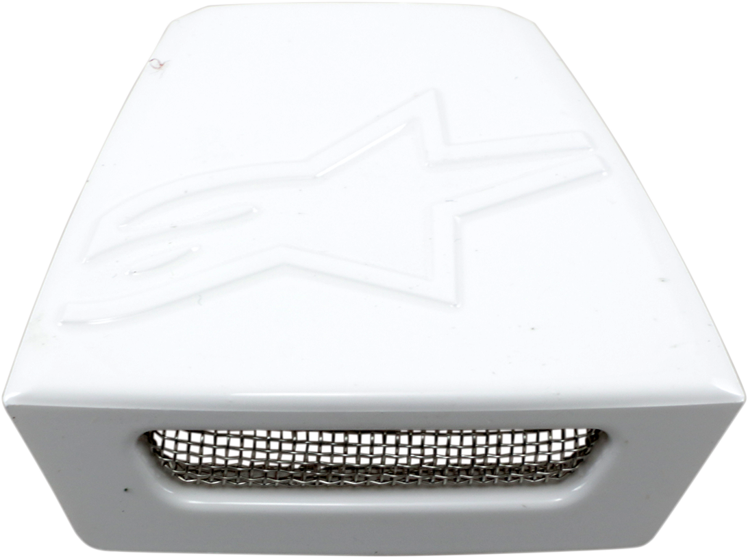 ALPINESTARS Supertech M8/M10 Rear Vent Frame - Gloss White