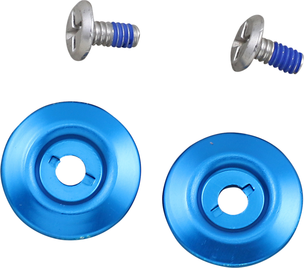 Biltwell Hardware Kt GEN2 - Stainless Steel/Blue