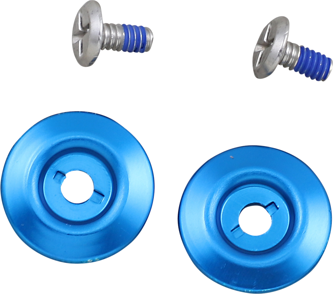 Biltwell Hardware Kt GEN2 - Stainless Steel/Blue