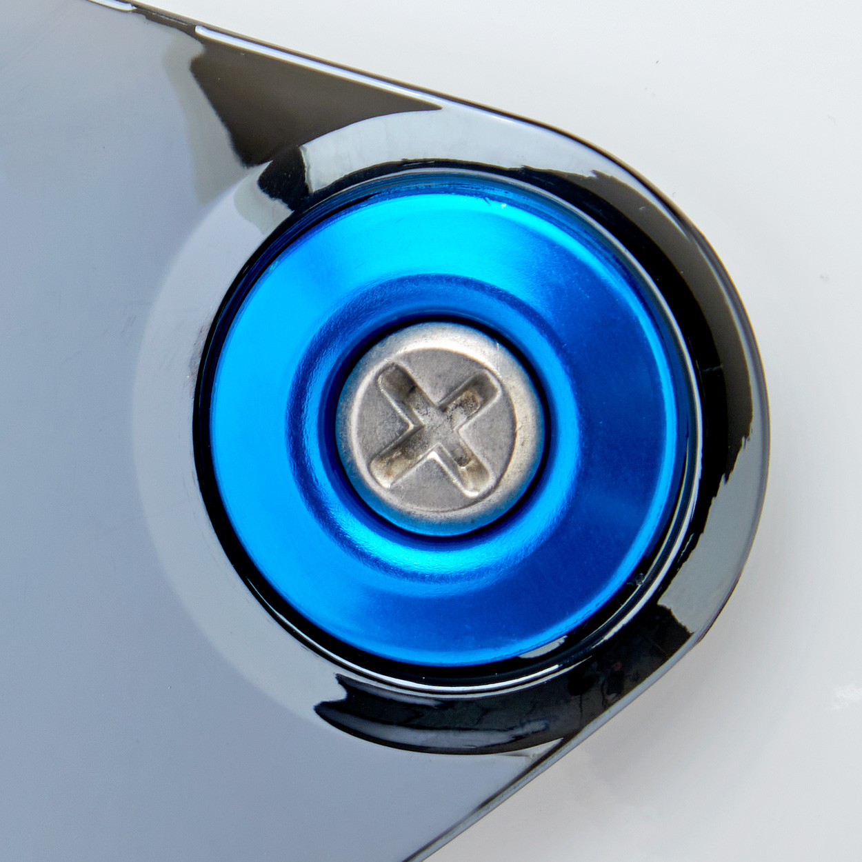 Biltwell Hardware Kt GEN2 - Stainless Steel/Blue