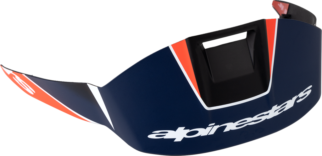 ALPINESTARS Supertech R10 Spoiler - Standard - Team - Matte Black/Carbon Red Fluo/Blue