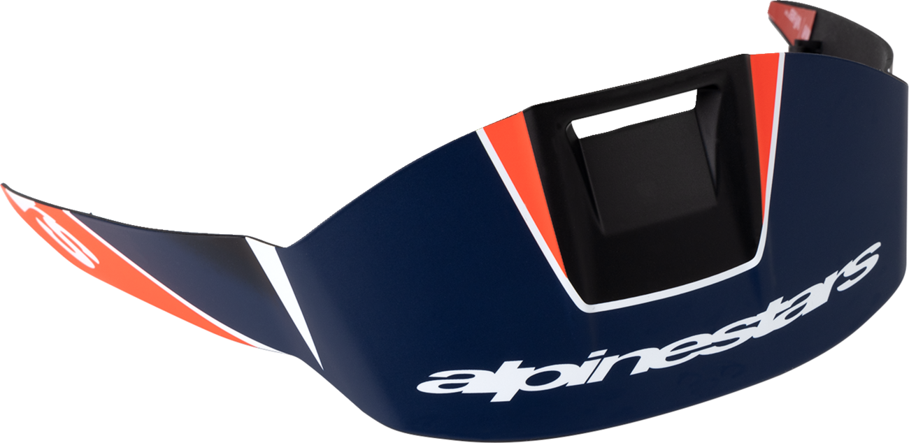 ALPINESTARS Supertech R10 Spoiler - Standard - Team - Matte Black/Carbon Red Fluo/Blue