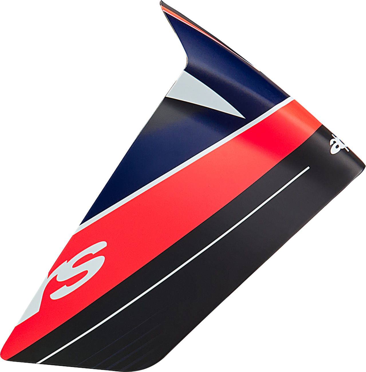 ALPINESTARS Supertech R10 Spoiler - Race - Team - Matte Black/Carbon Red Fluo/Blue