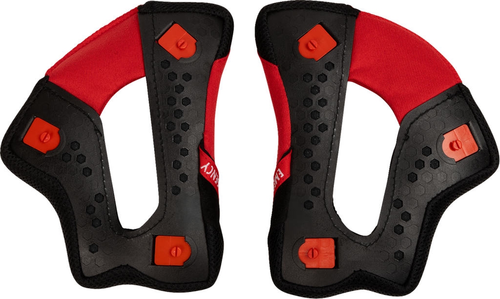 Thor Cheekpad Reflex Sport - Red/Black