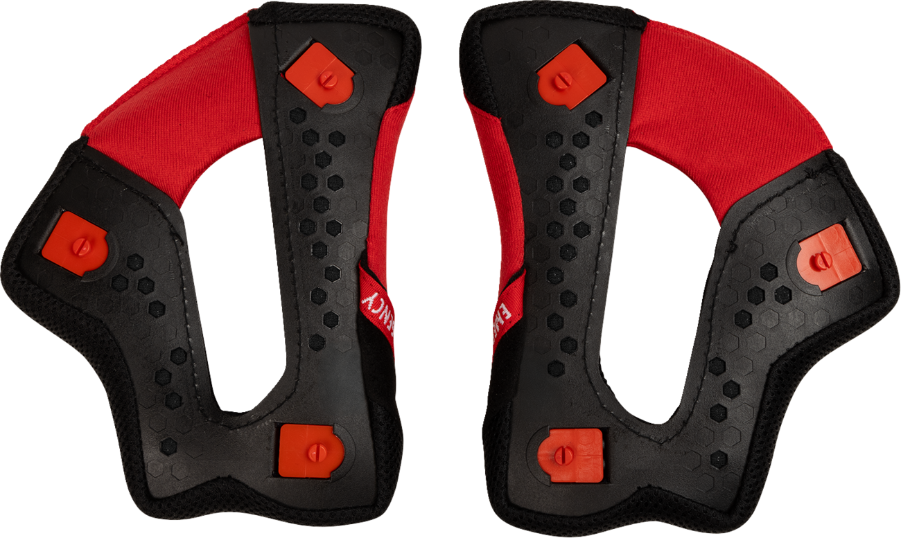 Thor Cheekpad Reflex Sport - Red/Black