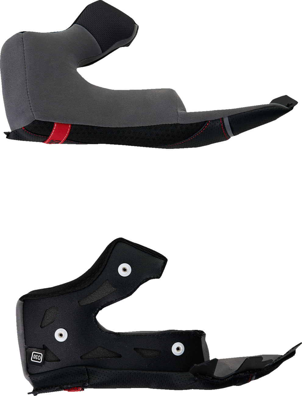 ALPINESTARS Supertech R7 Cheek Pads - Gray - One Size - 45 mm