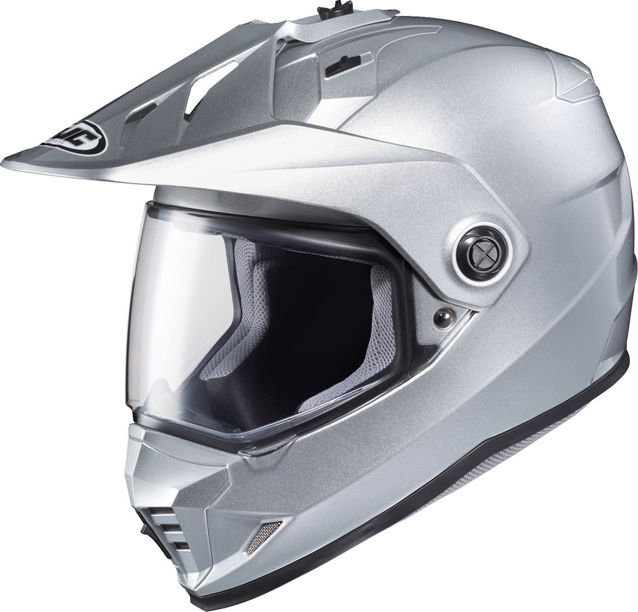 HJC DS-X1 Helmet - Solid - Silver - Small