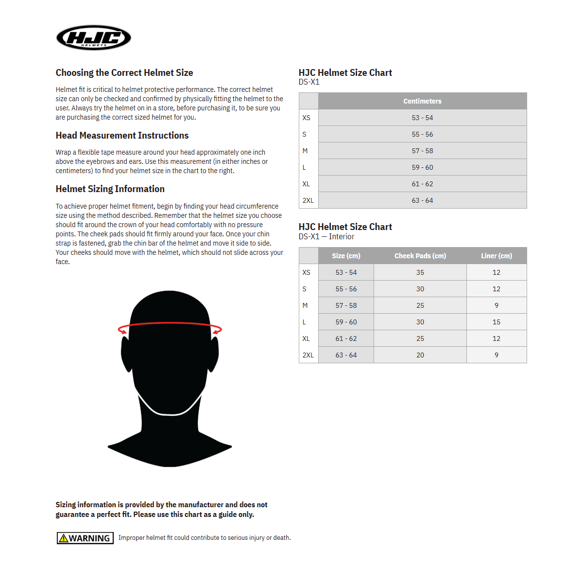 HJC DS-X1 Helmet - Solid - Silver - Small