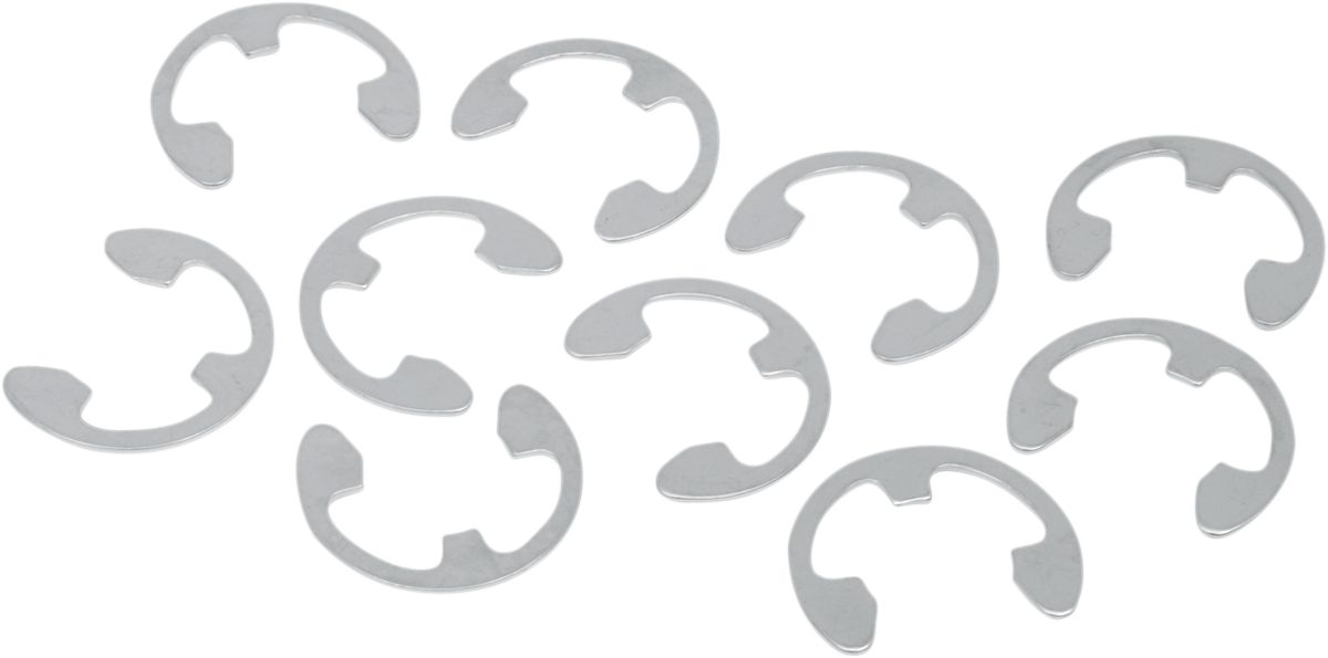 Drag Specialties Retainer Axle Nut Rear 10PK