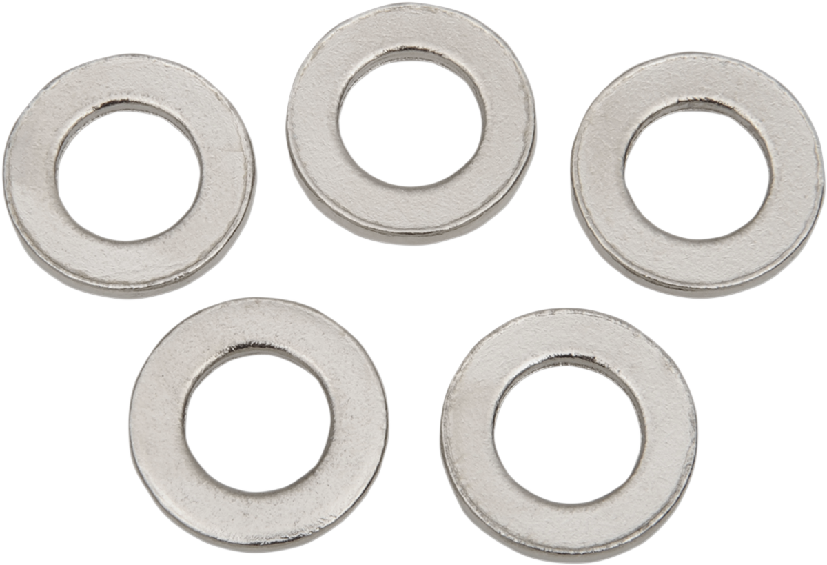 Drag Specialties Washer Axle 6594 Chr 5PK