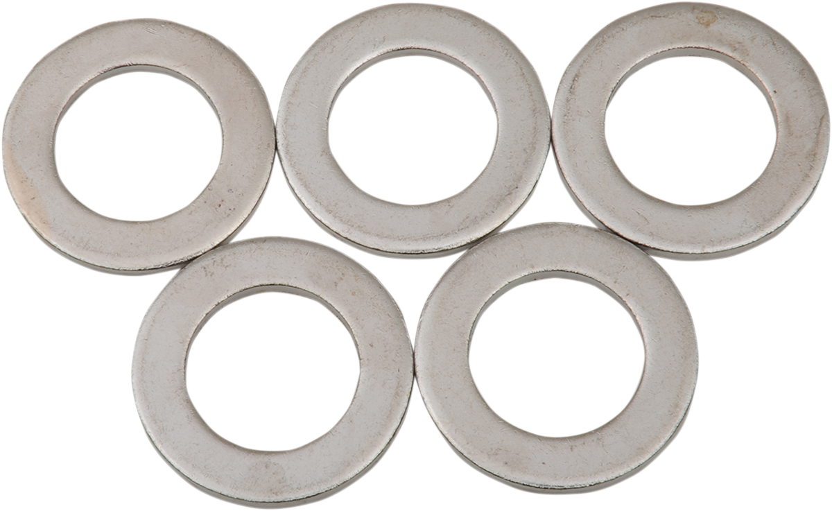 Drag Specialties Washer Axle 6551 Chr 5PK