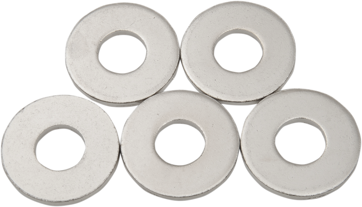 Drag Specialties Washer Axle 6655 Chr 5PK