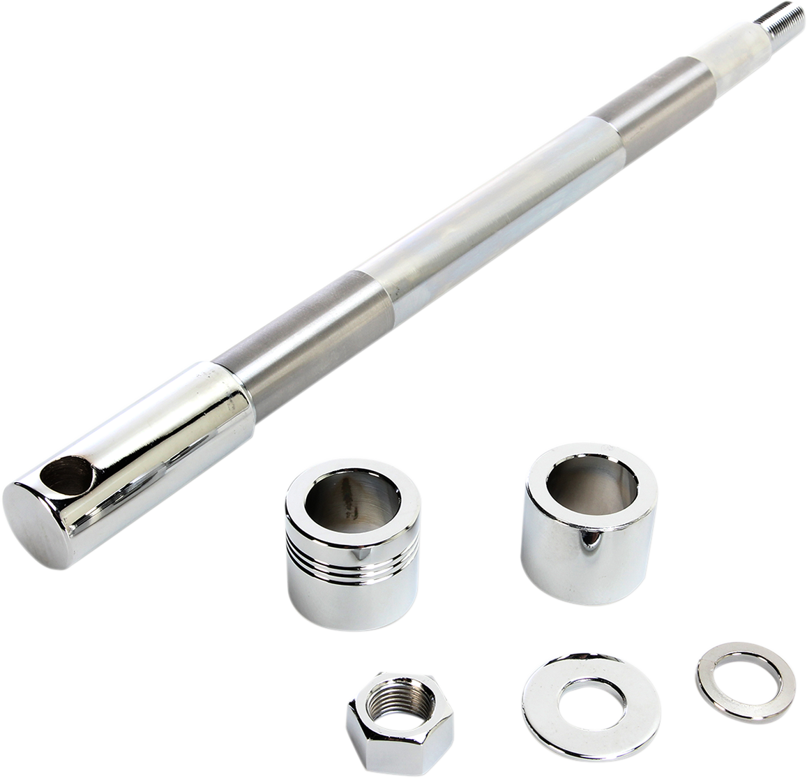 Drag Specialties Axle Front Chr 00-06 Fxst