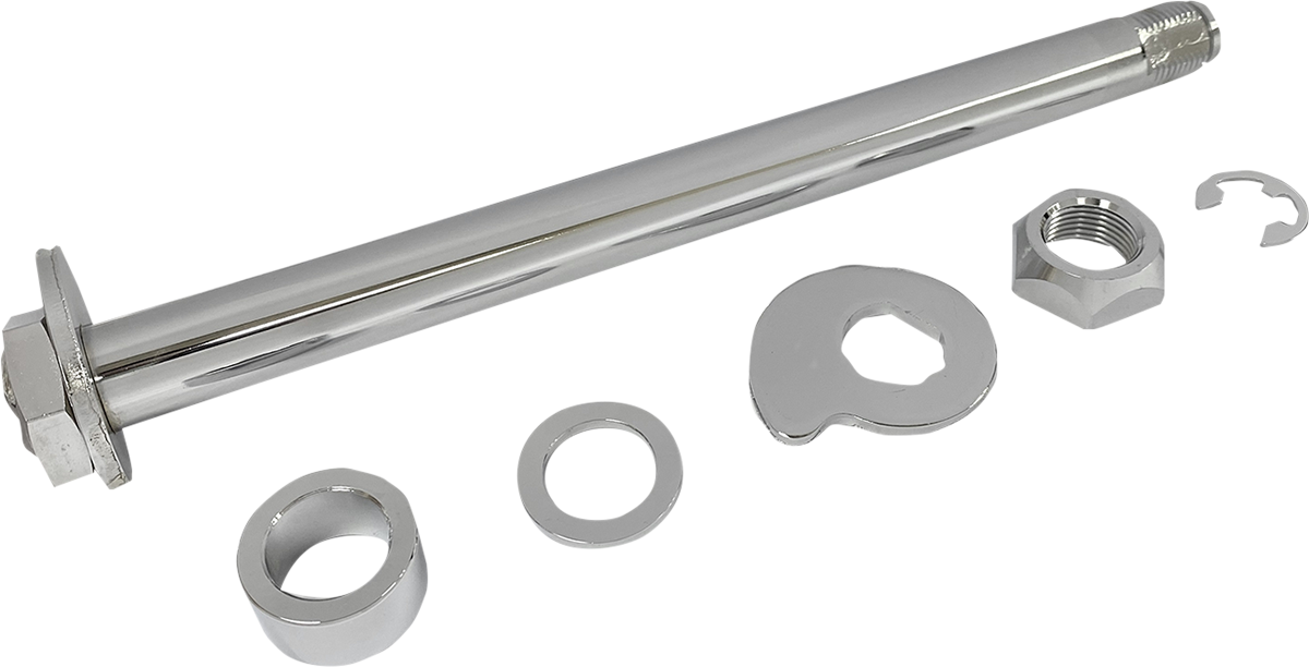 Drag Specialties Axle Rear 2008 Flt - Chrome