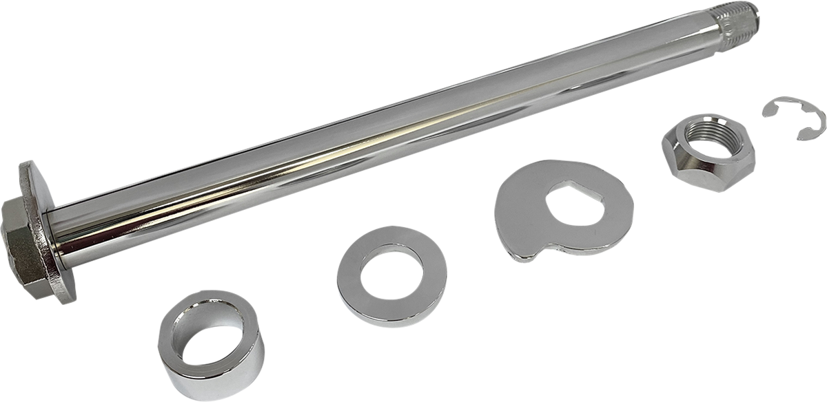 Drag Specialties Axle Rear 09-13 Flt - Chrome